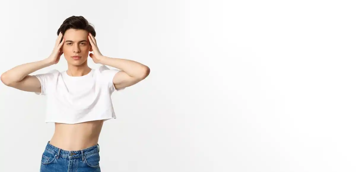person stressed body health protection