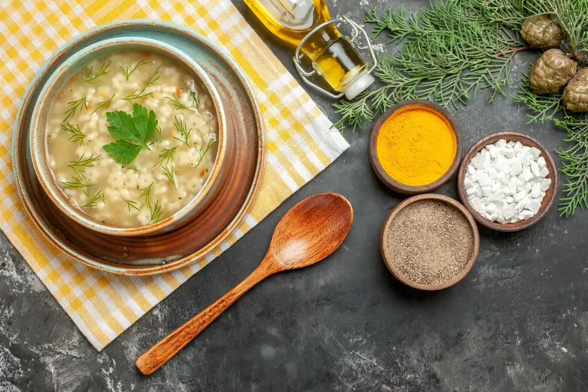 cooked beans seasoning Swedish kitchen