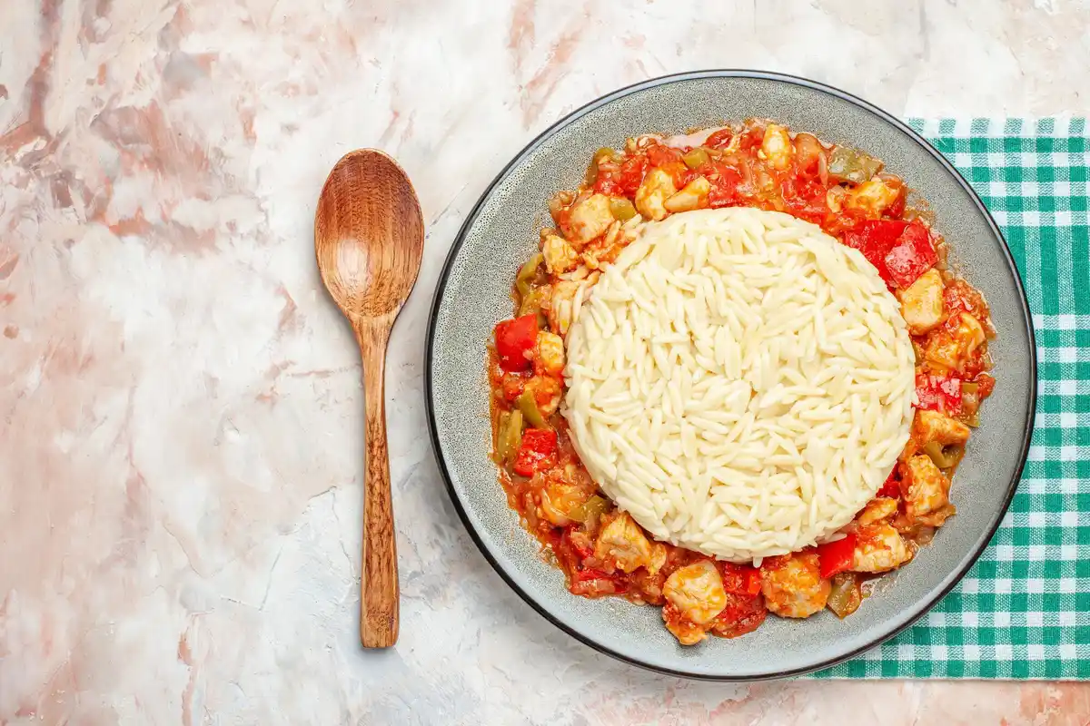 perfectly cooked rice and pasta