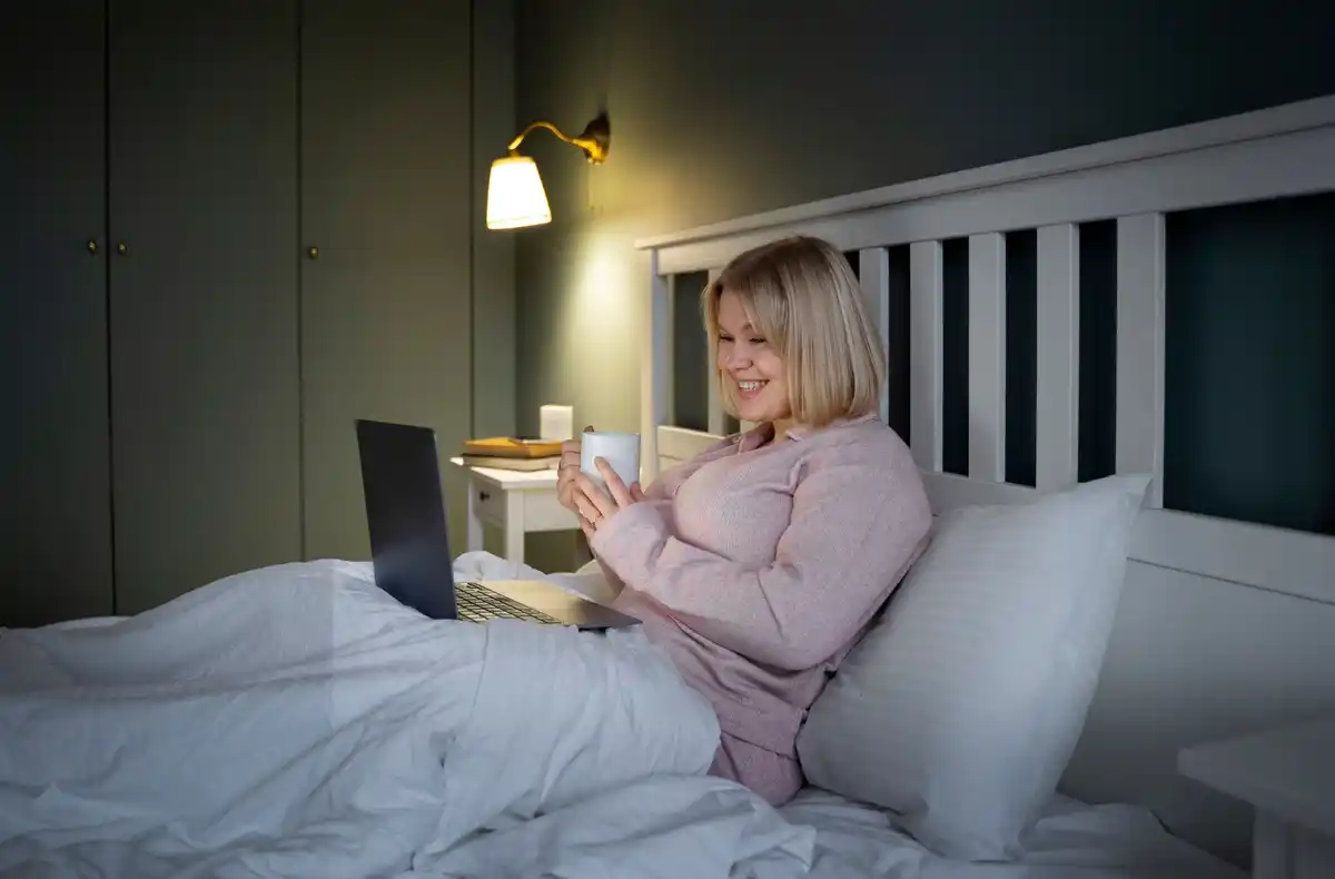 improve sleep quality bedroom calm night