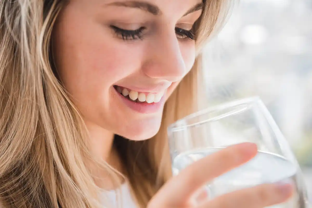 drinking water glass Sweden hydration