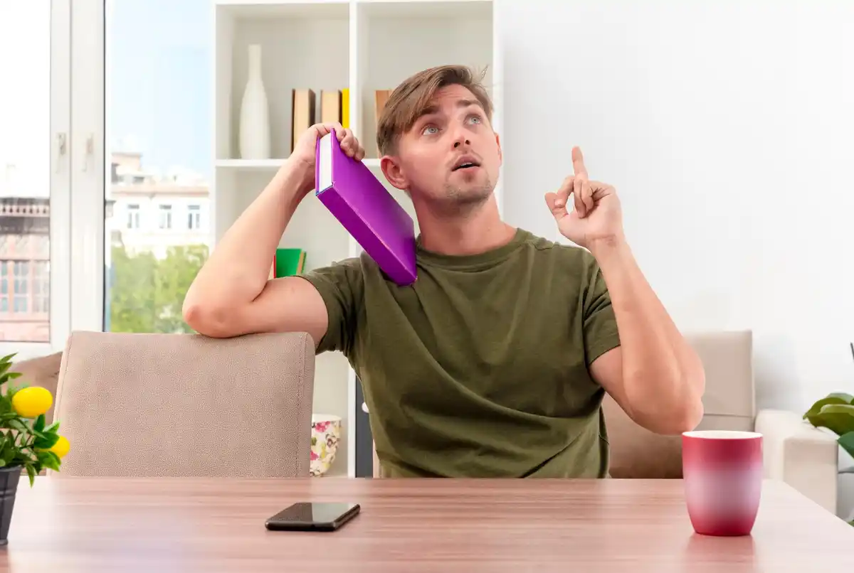 relaxed person daily habits stress relief