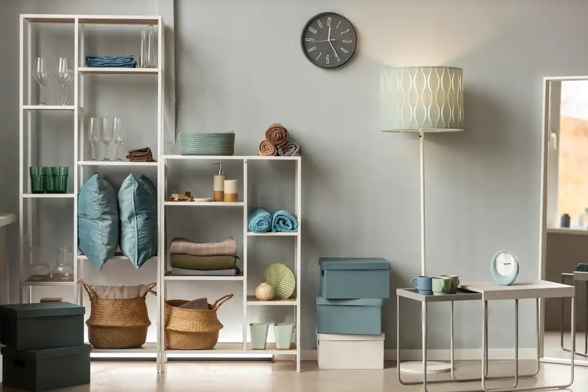 home organization smart solutions Scandinavian interior