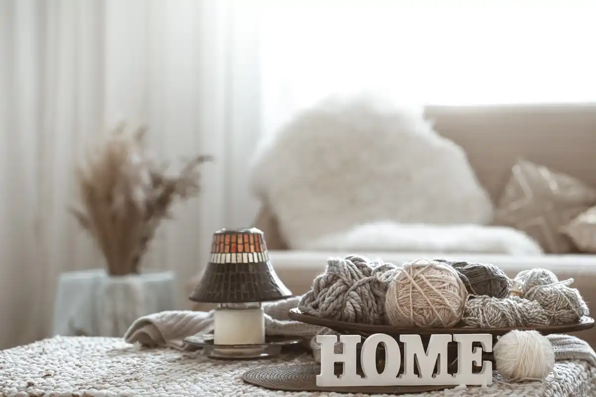 cozy Scandinavian home interior