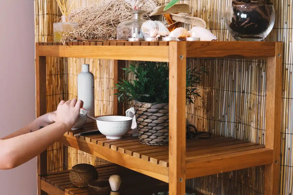 small apartment storage hacks vertical shelves multifunctional furniture