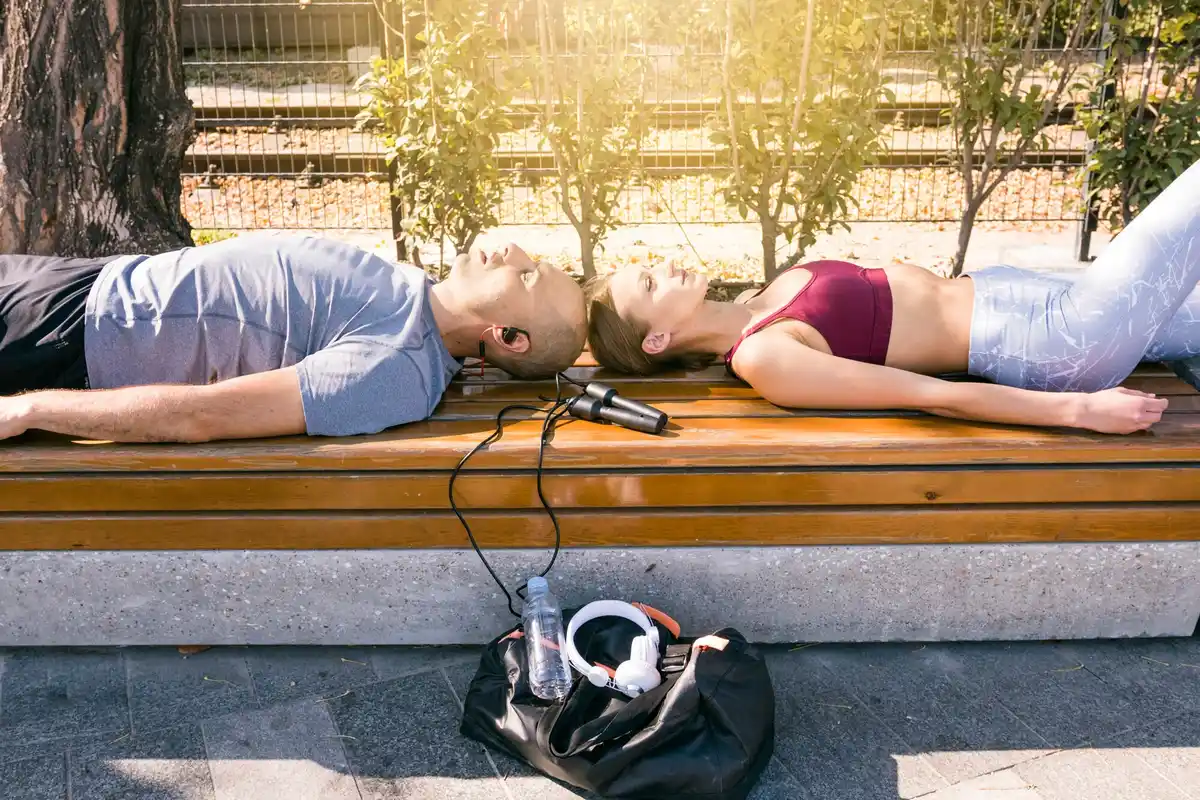 smart fitness training outdoors Sweden
