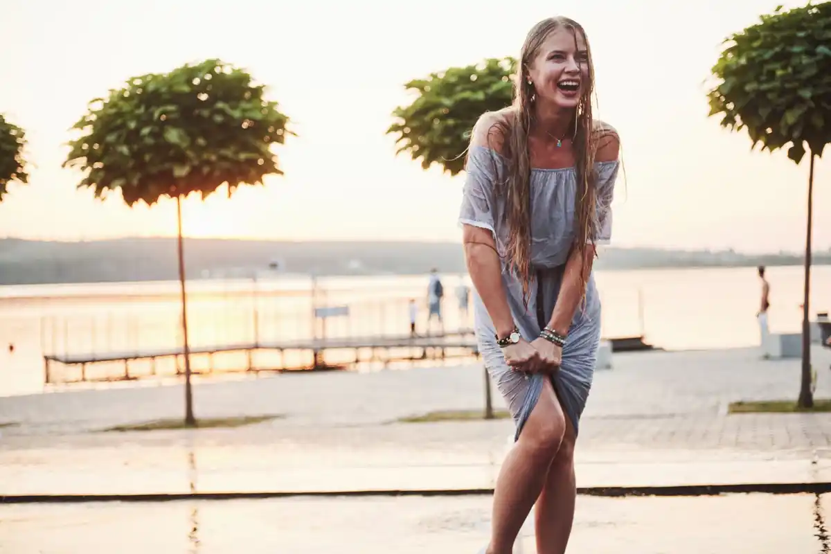 swedish person feeling energized outdoors