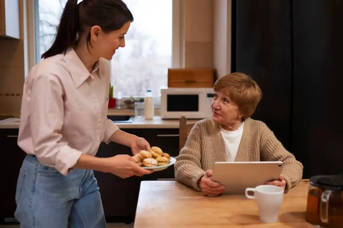 simple home health routine walk after meal
