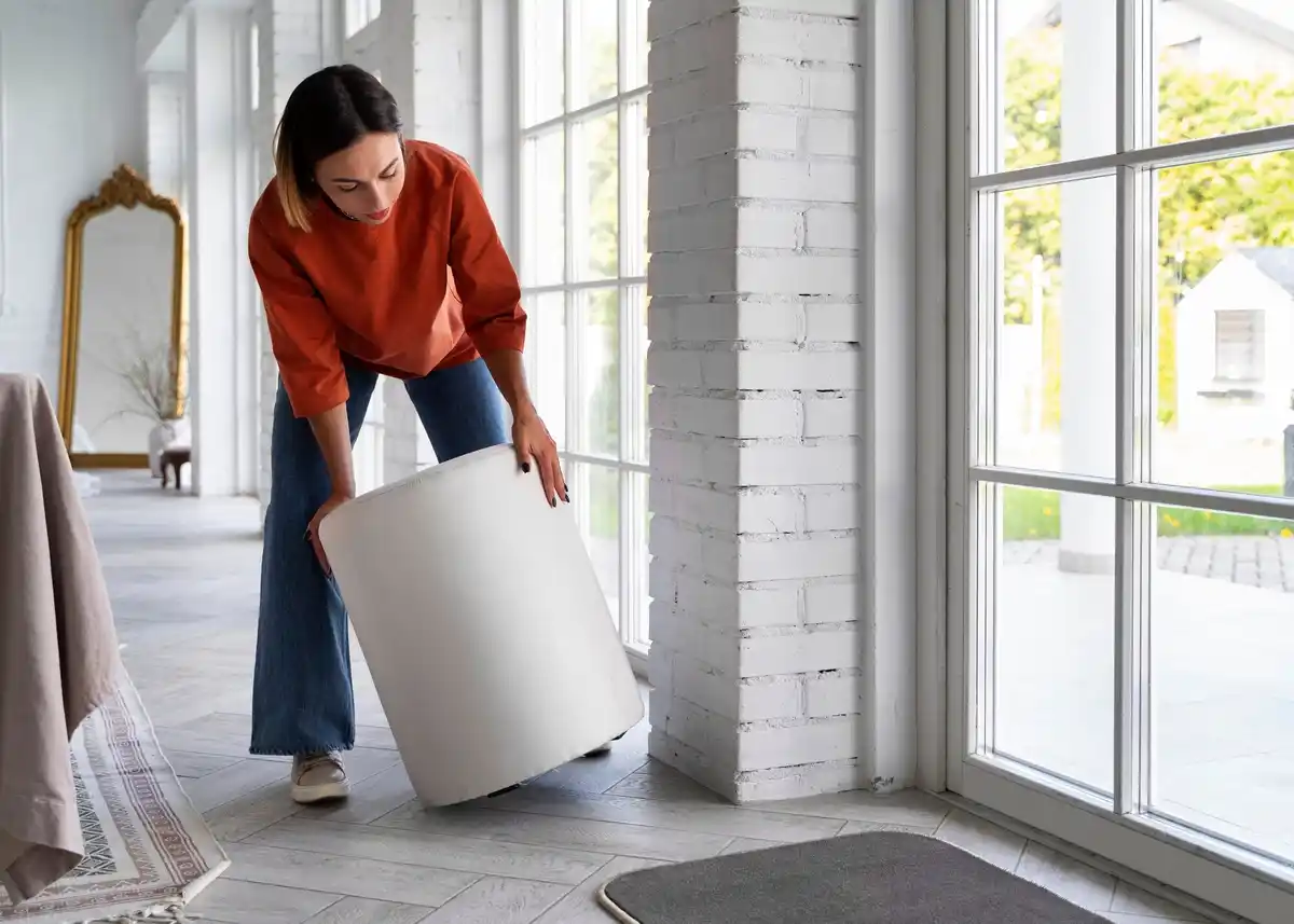 smart home storage ideas Scandinavia apartment