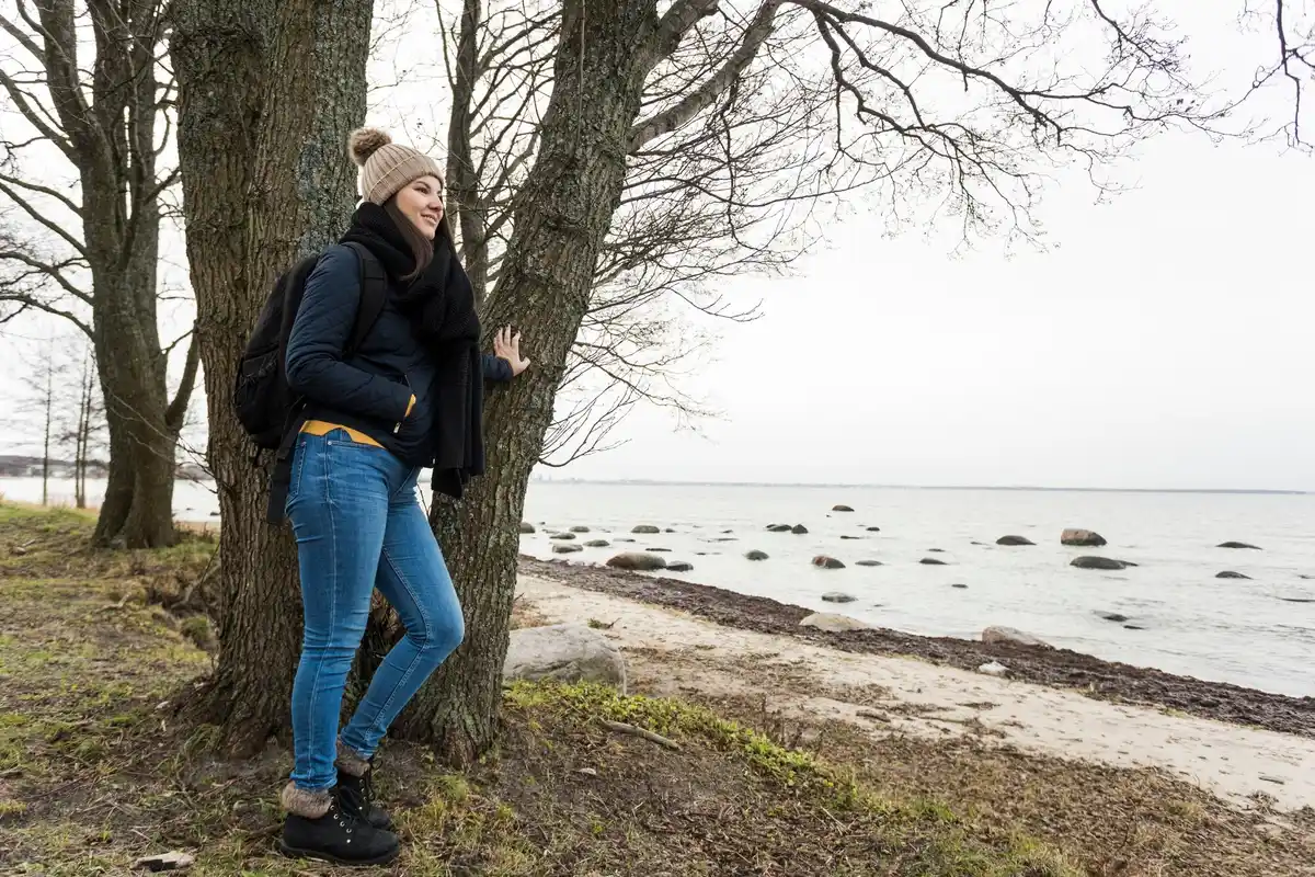 daily walking benefits nature park Sweden