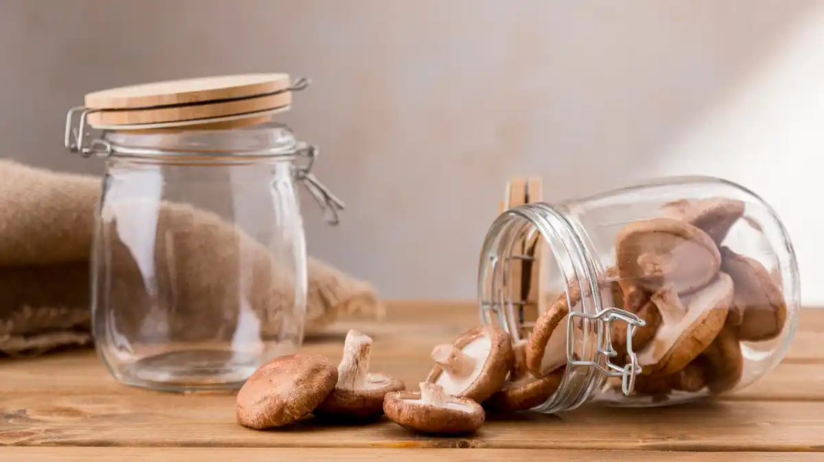 glass jar storage ideas