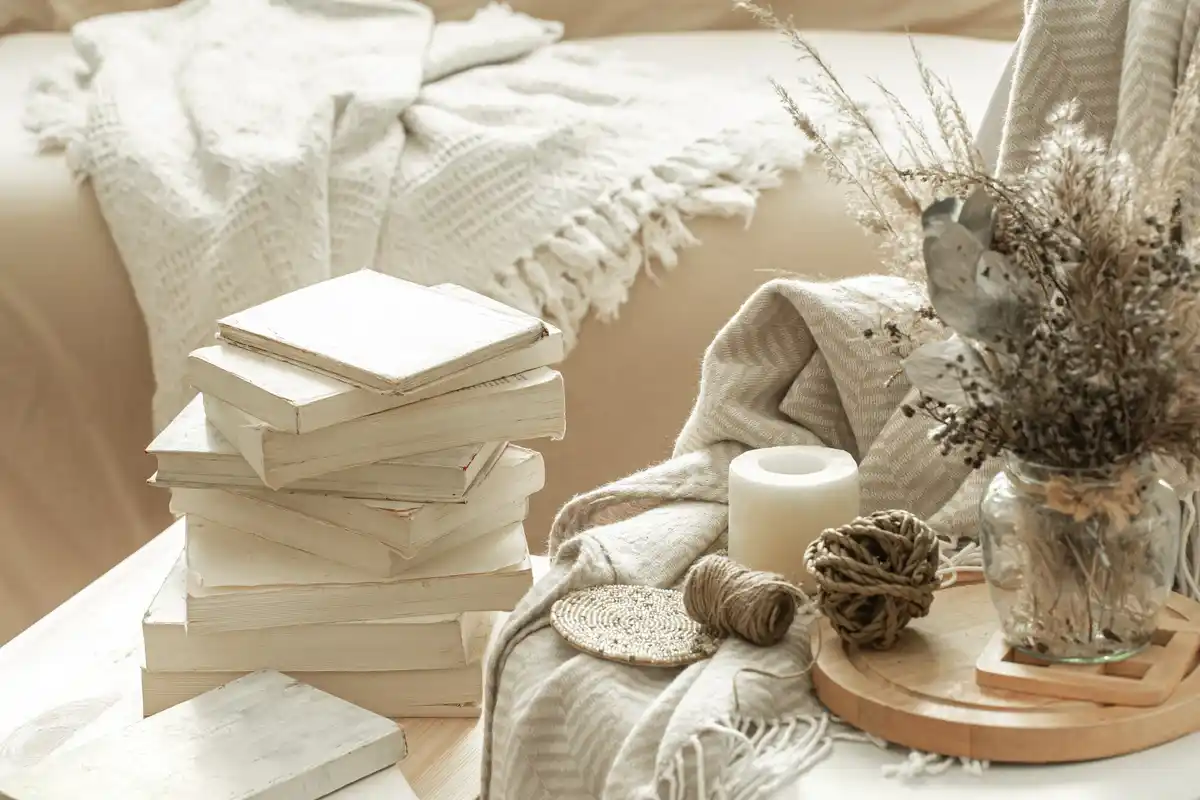 quick home organization tips Scandinavian interior