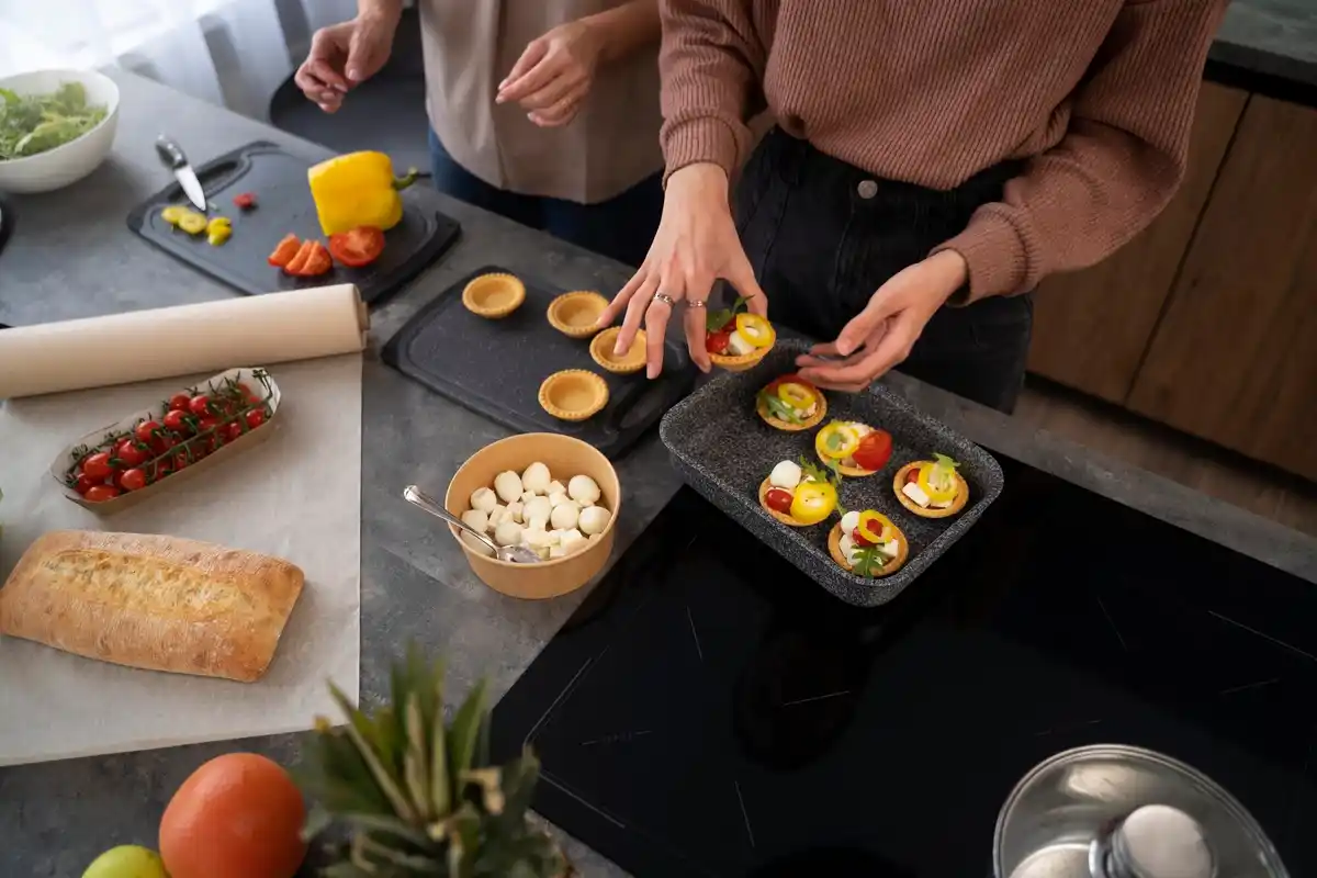 quick Swedish meal cooking kitchen